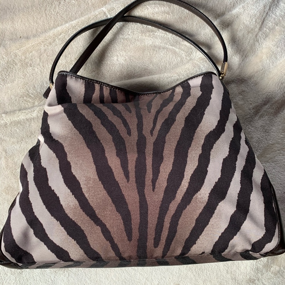 coach zebra bag